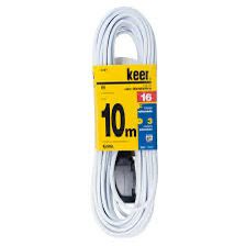 Extension blanca uso domenstico  10 m