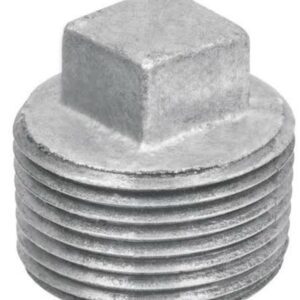 Tapon macho galvanizado 1/2